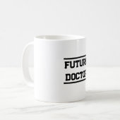 Mug Future Medical Title Minimal Text Design (Devant gauche)