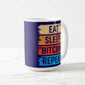 Mug Future Millionaire Bitcoin Humor Cryptocurrency  (Devant droit)