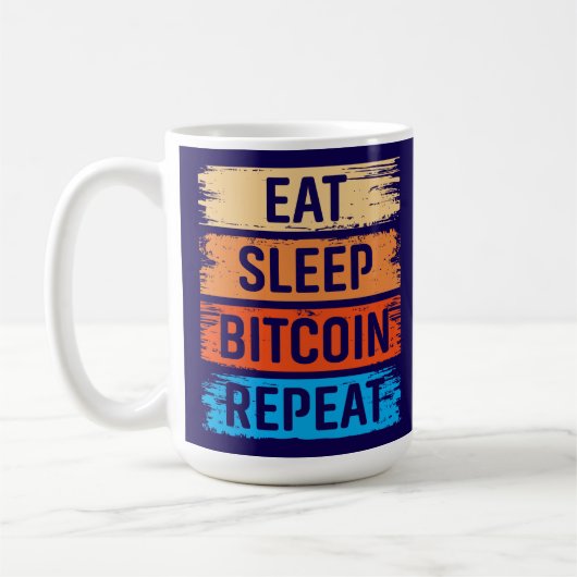 Mug Future Millionaire Bitcoin Humor Cryptocurrency  (Gauche)