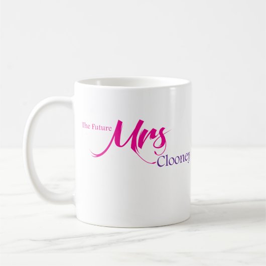 Mug Future Mme Clooney (Gauche)