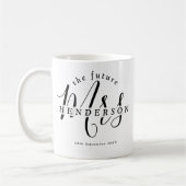 Mug Future Mme élégante Engagement (Gauche)