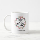Mug Future Mme Floral Wreath Personalized (Gauche)