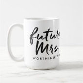 Mug Future Mme manuscrite (Gauche)