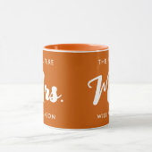 Mug Future Mme Nom de Famille Enterrement de Vie de Je (Centre)