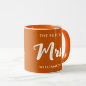 Mug Future Mme Nom de Famille Enterrement de Vie de Je (Devant droit)