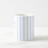Mug Future Mme personnalisée Stripe Fiancée à être (Centre)