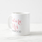 Mug Future Mme Pink Script (Devant gauche)