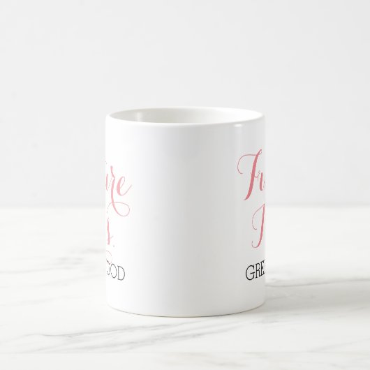 Mug Future Mme Pink Script (Centre)