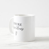 Mug Future Mrs & Mr Mug, Cadeau de Fiançailles Personn (Devant gauche)