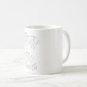 Mug FUTURE MRS. Silver Nom Écriture Moderne Personnali (Devant droit)