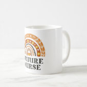 Mug Future Nurse Vintage Rainbow (Devant droit)