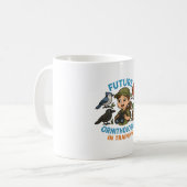 Mug Future ornithologue en formation - Cute Birdwatchi (Devant gauche)