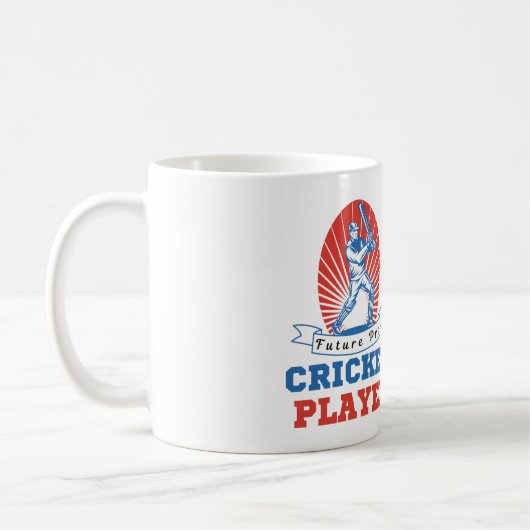 MUG FUTURE PRO CRICKET PLAYER - CRICKET LOVER (Gauche)