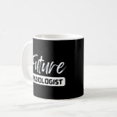 Mug Future Radiologue, drôle étudiant en radiologiste (Devant gauche)