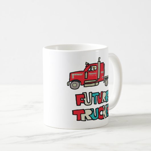 Mug Future Trucker (Devant droit)