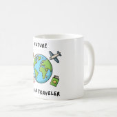Mug Future World Traveller Adventure Keepsaké (Devant droit)