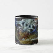 Mug "futuriste" de l'art fractal (Centre)