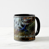 Mug "futuriste" de l'art fractal (Devant droit)