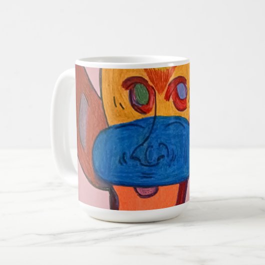 Mug Futuristic Animal Art (Devant gauche)