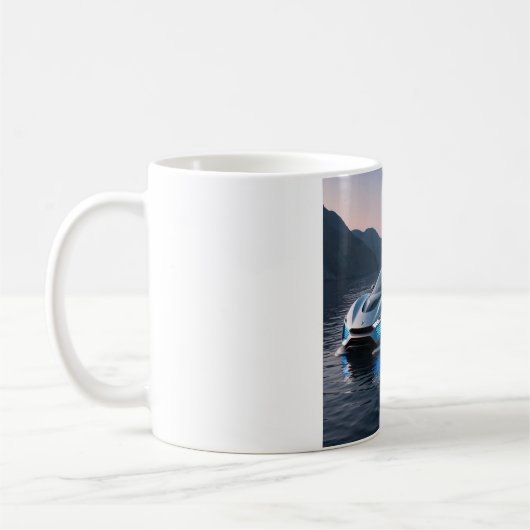 Mug Futuristic Car (Gauche)