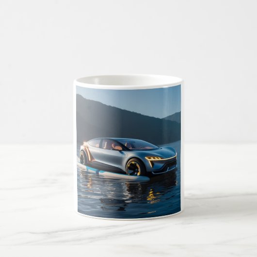 Mug Futuristic Car (Centre)