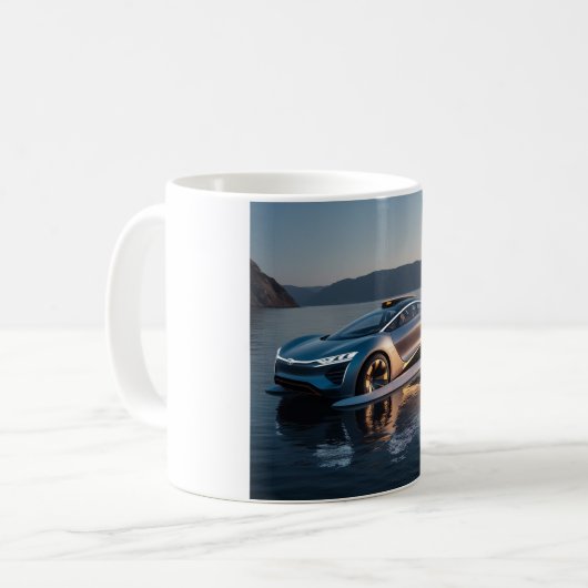 Mug Futuristic Car (Devant gauche)