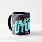 Mug Futuristic Robot and Astronaut Children (Devant gauche)