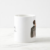 Mug Futurs M. et Mme jeune mariée rouge de petit pain (Centre)