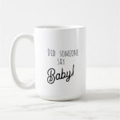 Mug Futurs Parents Faux Dentelle (Gauche)