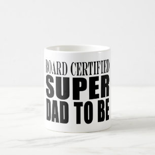 Mug Futurs pères : Papa superbe certifié par conseil