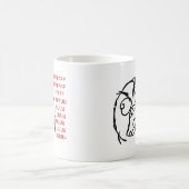 Mug Fuuuu de fuuu de type de rage (Centre)