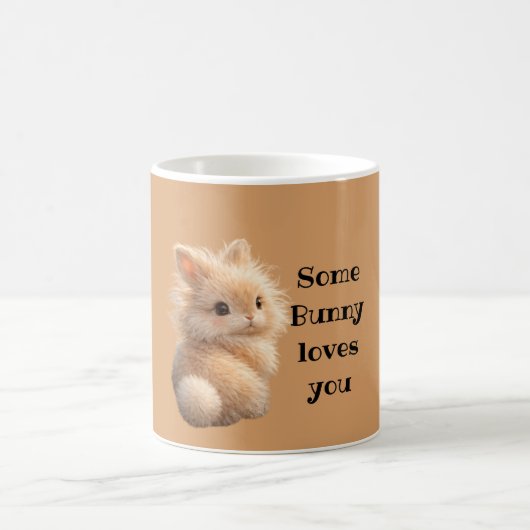 Mug Fuzzy bunny: Some Bunny Loves You (Centre)