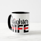 Mug FW11 | Femme pompière (Devant gauche)