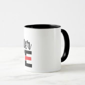 Mug FW11 | Femme pompière (Devant droit)