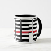 Mug FW25 | Femme pompière (Devant droit)