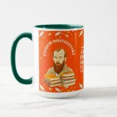 Mug Fyodor Dostoevsky, Citation crime et punition (Gauche)