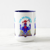 Mug Fyodor Dostoevsky, Citation crime et punition (Centre)