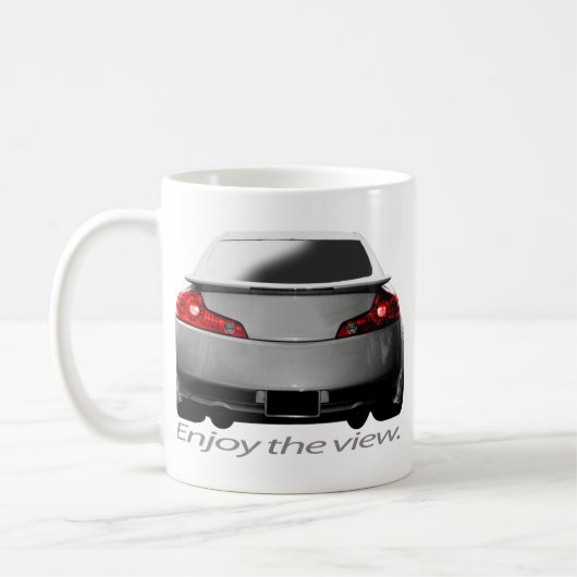 Mug G35 "apprécient la vue. " (Gauche)
