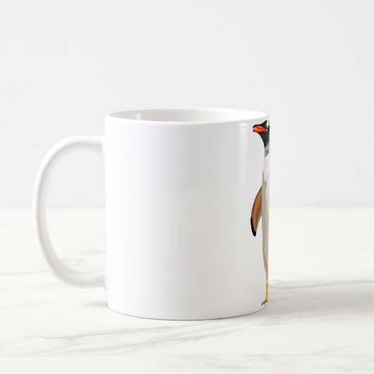 Mug G est pour Gentoo Penguin (Gauche)