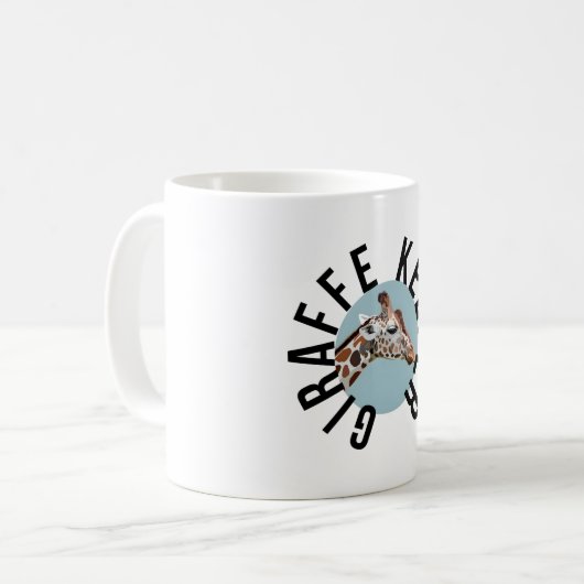 Mug G est pour Giraffe Keeper (Devant gauche)