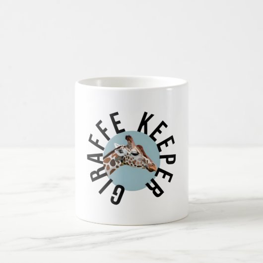 Mug G est pour Giraffe Keeper (Centre)
