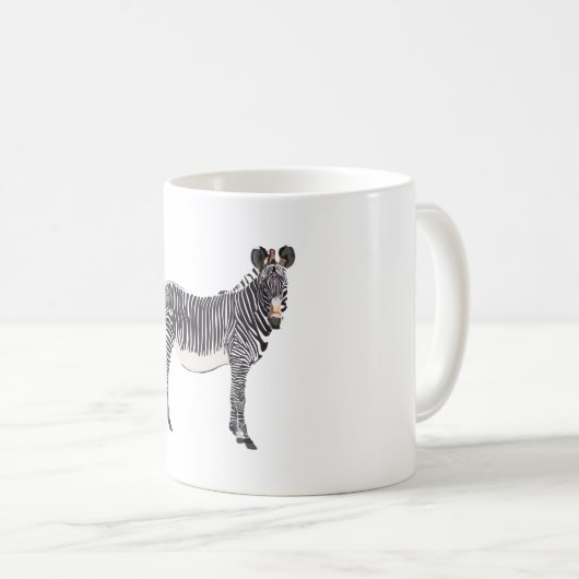 Mug G est pour Grevy Zebra (Devant droit)