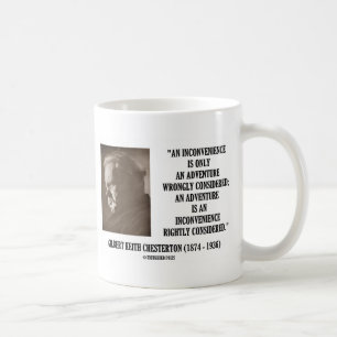 Mug G.K. Aventure Chesterton Incommodation Considérée