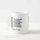 Mug G.K. Chesterton Inintéressant Sujet Inintéressé (Devant gauche)