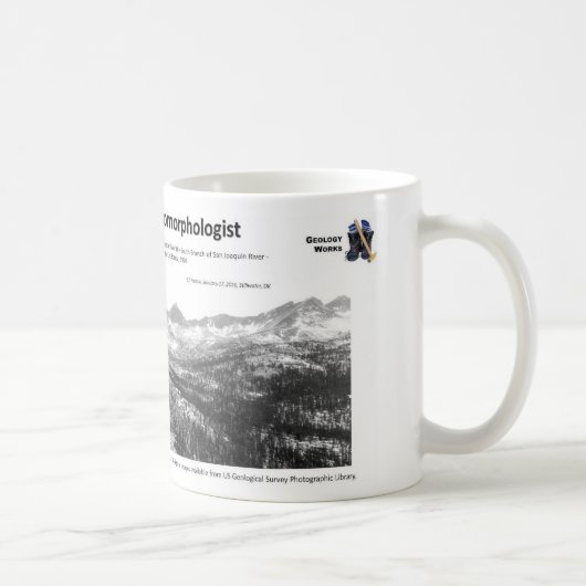 Mug G K Gilbert VI - lancement du Geomorphologist (Droite)