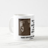Mug G.K. Indifférent soumis inintéressant de (Devant gauche)