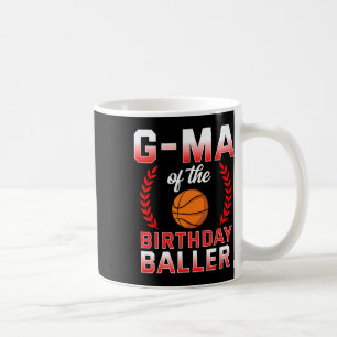 Mug G-ma Of The Birthday Boy Bysketbyll Anniversaire C