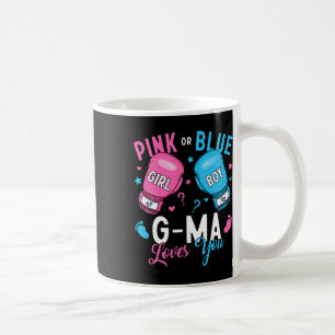 Mug G-ma Rose Ou Bleu Vous Aime Boxer Genre Révéler P
