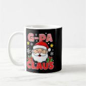 Mug G-pa Claus Shirt Group Matching Family Christmas  (Gauche)