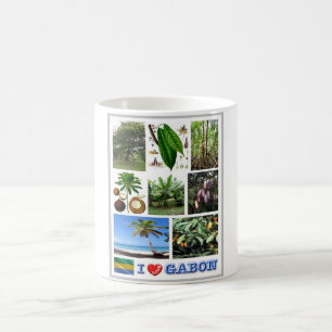 Mug Gabon - I Love Gabon -
